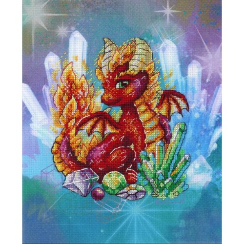 (image for) Fire Guardian Counted Cross Stitch Kit